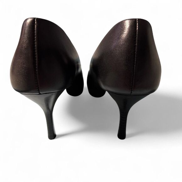 Isaac-Mizrahi Riley Women's Black 7.5 Heels Pumps Glamour Vintage 2000's New - Picture 5 of 12